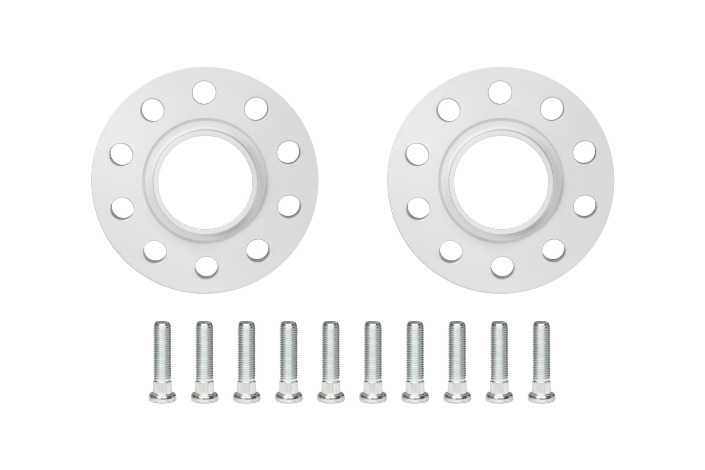 Eibach Wheel Spacer - Pro-Spacer - 5 x 4.75 Bolt Pattern - 15 mm Thick - Lug Nuts Included - Aluminum - Clear Anodized