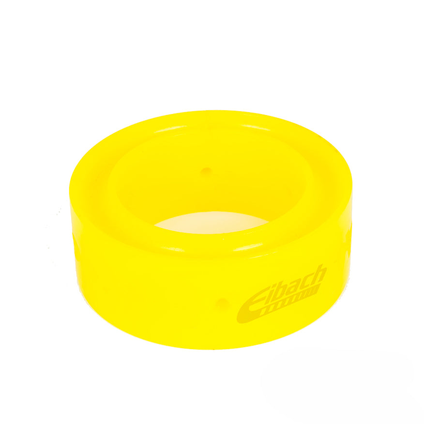 Eibach Spring Rubber - 80 Durometer - 2.5 to 3 in Barrel Springs - 1.5 in Height - Polyurethane - Yellow - Each