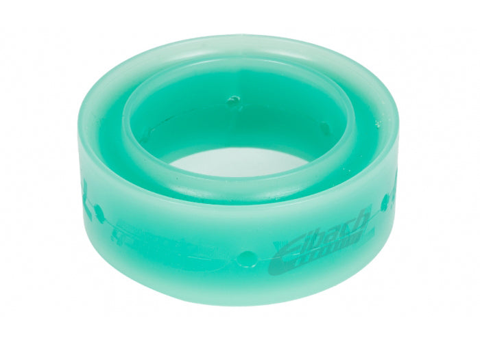 Eibach Spring Rubber - 70 Durometer - 5 in Barrel Springs - 1.5 in Height - Polyurethane - Green - Each