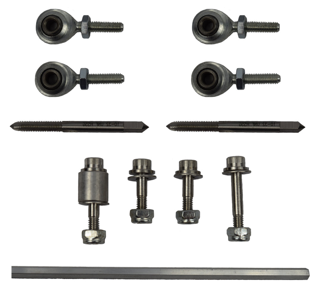 Fitech Fuel Injection Throttle Linkage - Throttle Body - Go EFI Tri-Power - Stud / Rod Ends - Universal - Kit