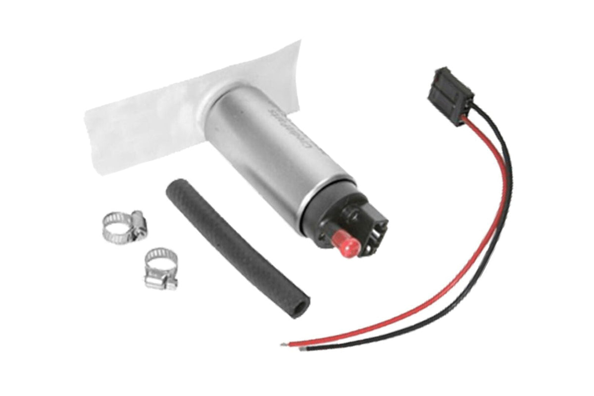 Fitech Fuel Injection Fuel Pump - Electric - In-Tank - 340 lph - Filter Sock Inlet - 5/16 in Hose Barb Outlet - Gas -