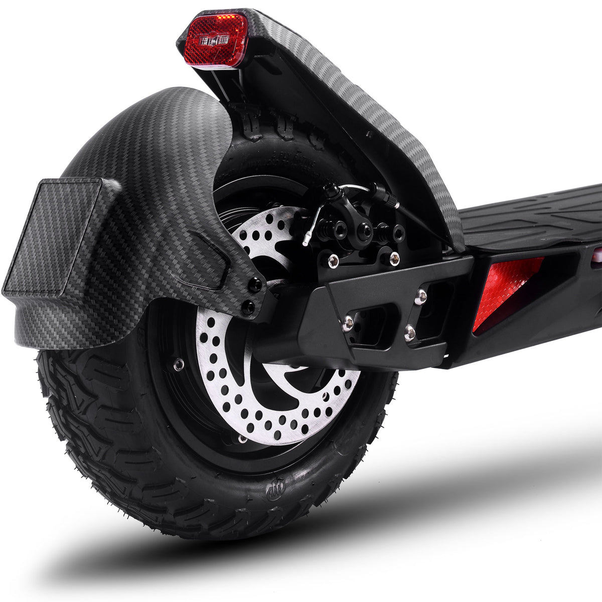 MotoTec Free Ride 48V 600W Lithium Electric Scooter Black - view 9