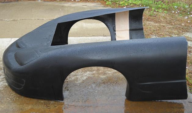 1998-2002 Firebird Pro Fiberglass Front End Extended - Glasstek GF035 - view 3