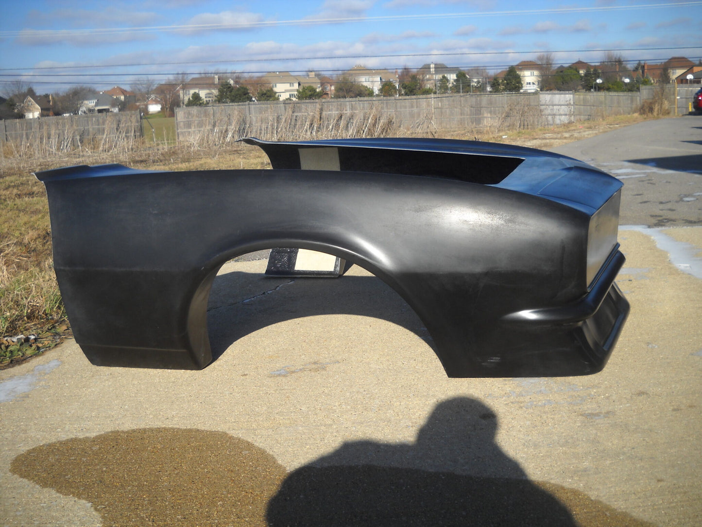 1967-1968 Camaro Pro Fiberglass Front End With Spoiler (With Front Bumper Molded In) - Glasstek GF055 - view 4