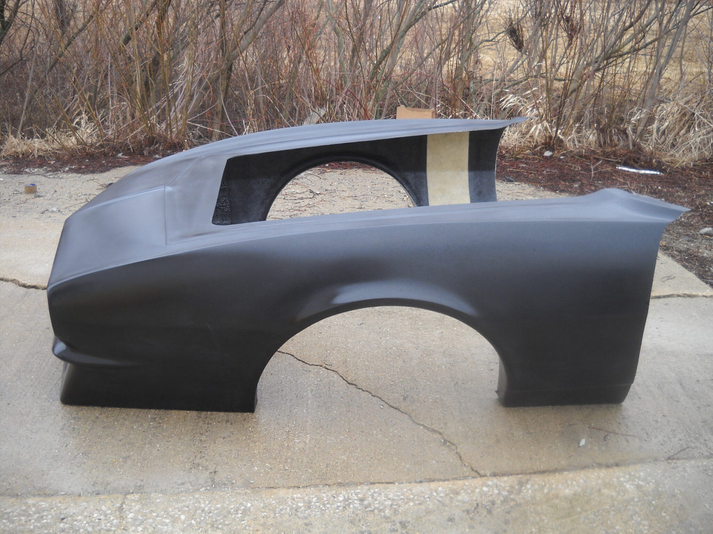 1967-1968 Camaro 45" Front Overhang Pro Fiberglass Front End With Spoiler (Nose Extended) - Glasstek GF067 - view 3