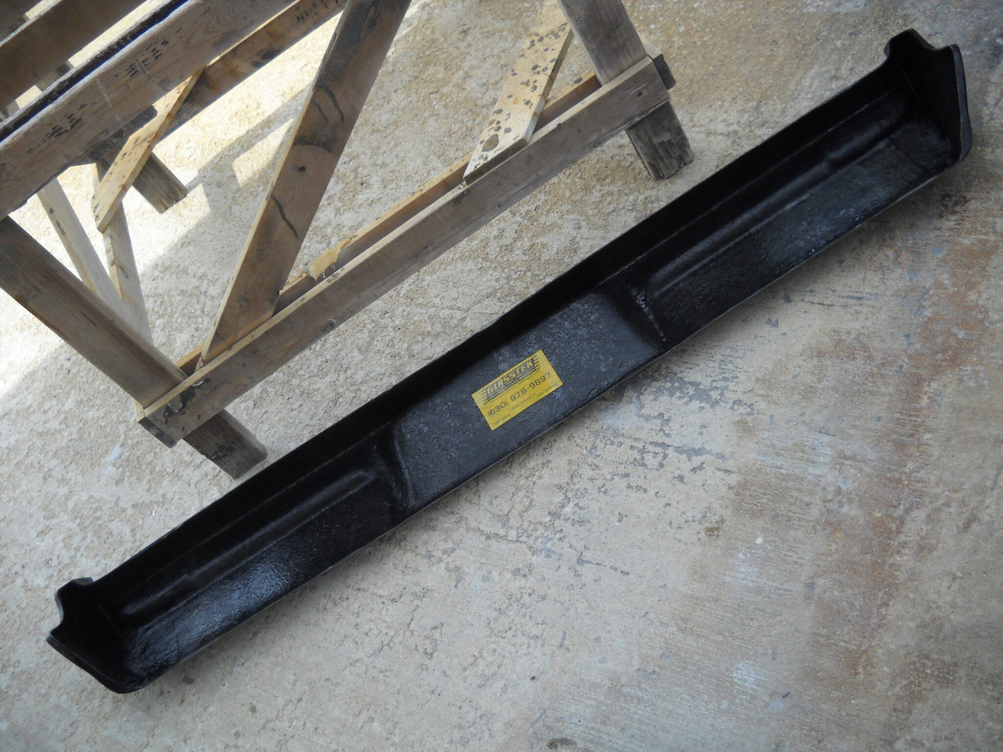 1964 Cutlass Front Fiberglass Bumper - Glasstek B6014 - view 2