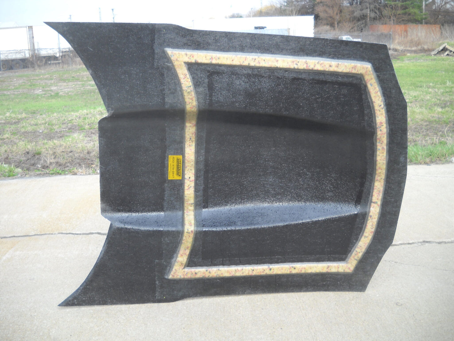 1993-1997 Camaro 5" Sunoco Style Cowl Induction Extended Pin-On Fiberglass Hood (To Windshield) - Glasstek H1302 - view 4