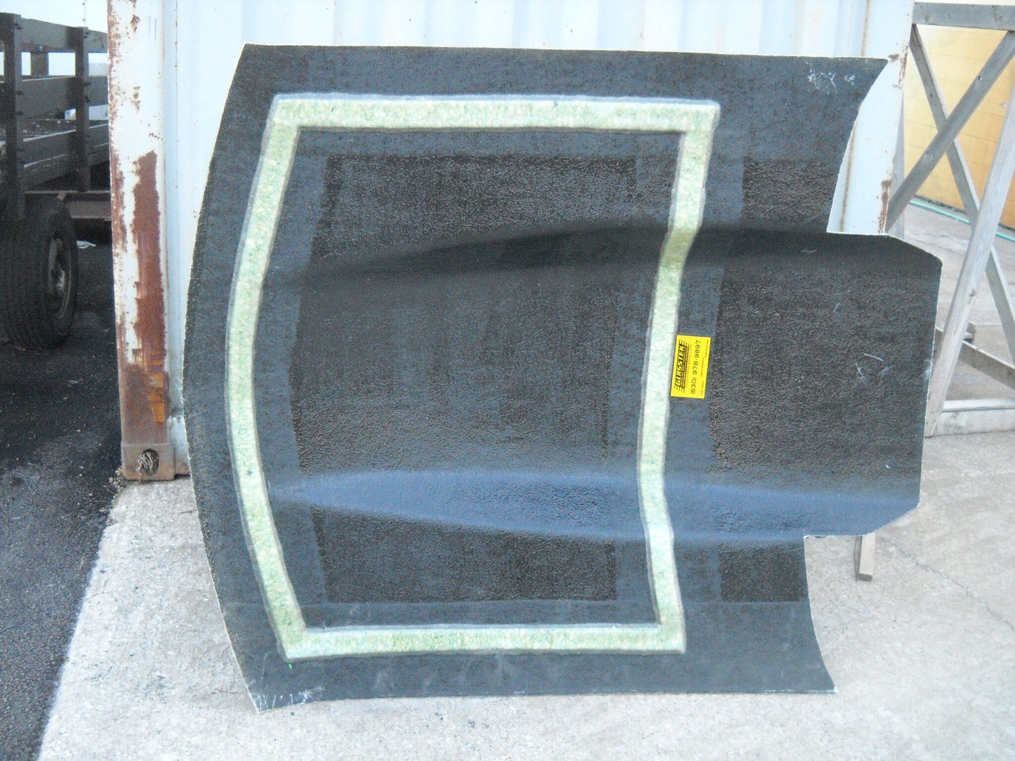 1994-2004 S-10 5" Tall Sunoco / Bubble Style Cowl Induction Extended Pin-On Fiberglass Hood (Hood Is Extra Long) - Glasstek