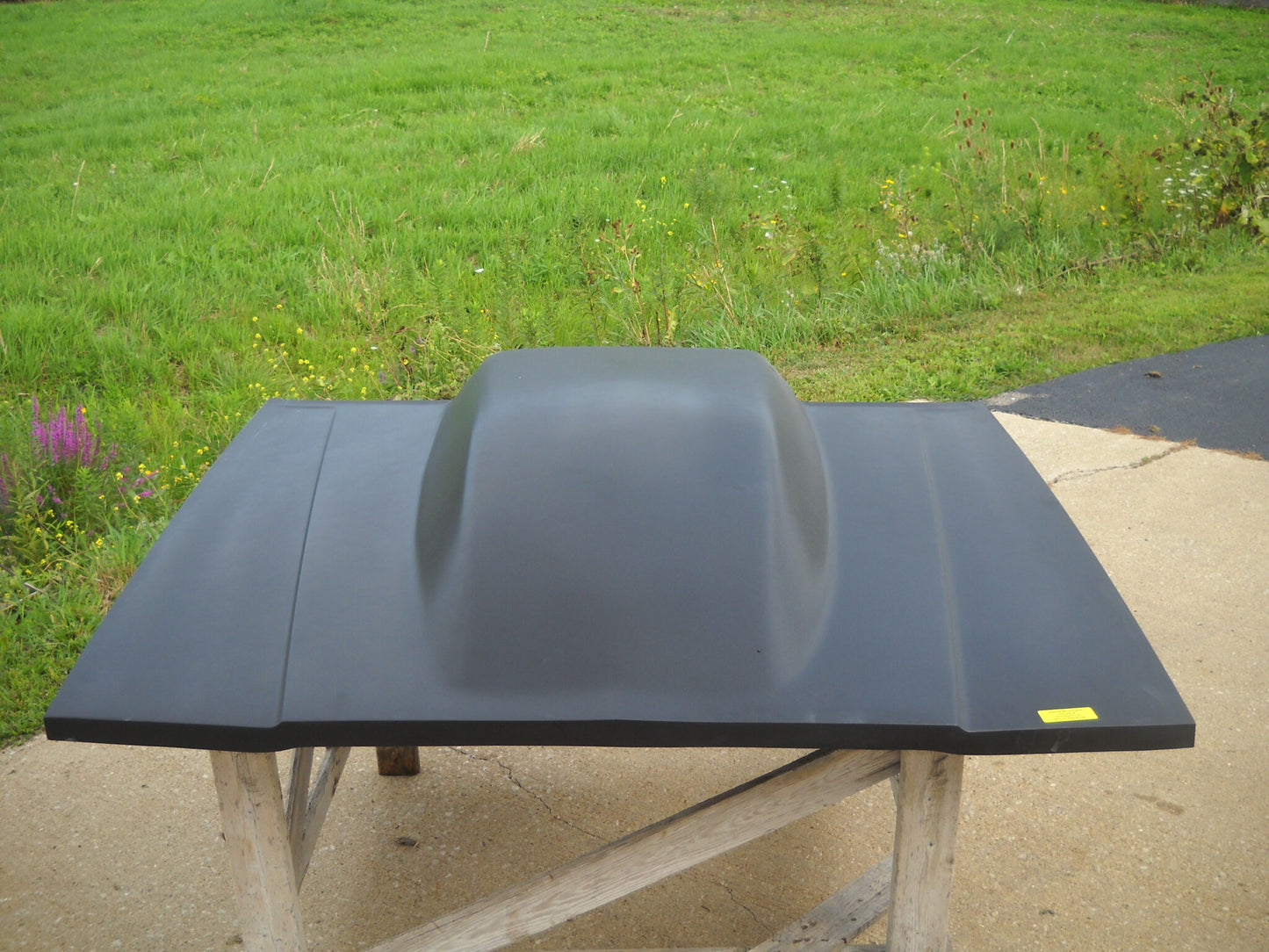 1981-1987 Regal 5" Sunoco / Bubble Style Bolt-On Fiberglass Hood - Glasstek H5024 - view 4