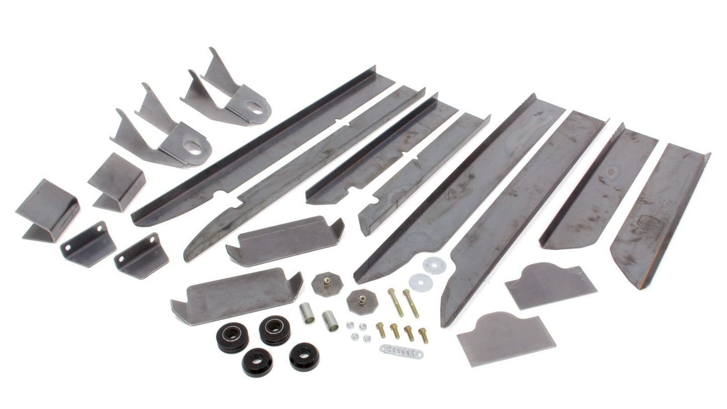 Hellwig Frame Rail Brace - Frame FX - Weld-On - Steel - Natural - GM A-Body 1964-67 - Kit