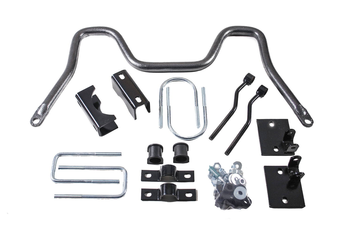 Hellwig Sway Bar - Big Wig - Rear - 1.313 in Diameter - Brackets / End Links / Hardware / Polyurethane Bushings -