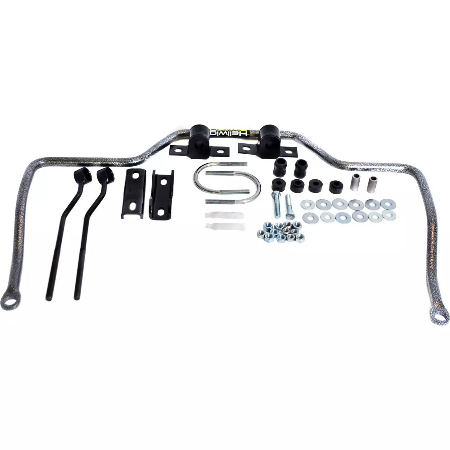 Hellwig Sway Bar - Rear - 0.875 in Diameter - Brackets / End Links / Hardware / Polyurethane Bushings - Chromoly -