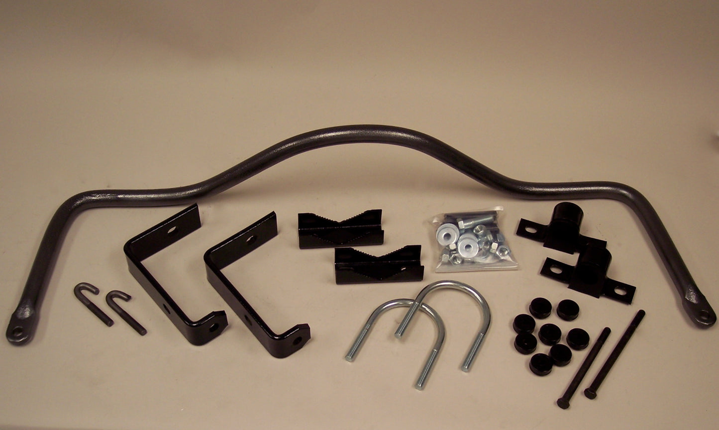 Hellwig Sway Bar - Rear - 1.125 in Diameter - Brackets / End Links / Hardware / Polyurethane Bushings - Chromoly -