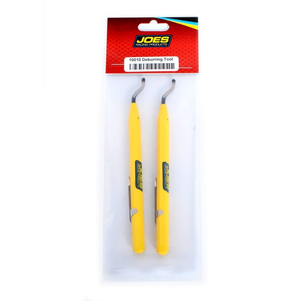 Joes Racing Products Deburring Tool - Heavy Duty - Pencil Style - Aluminum Handle - Gold Anodized - Pair