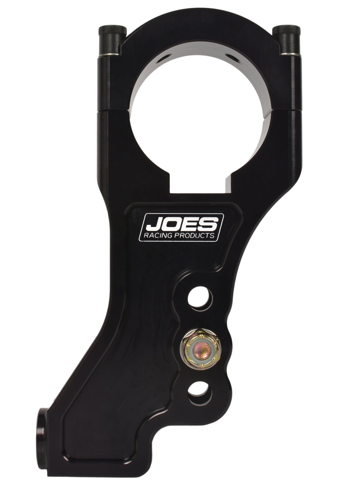 Joes Racing Products Trailing Arm Bracket - Adjustable - Clamp-On - Double Shear - 3 in OD Axle Tubes - Aluminum -