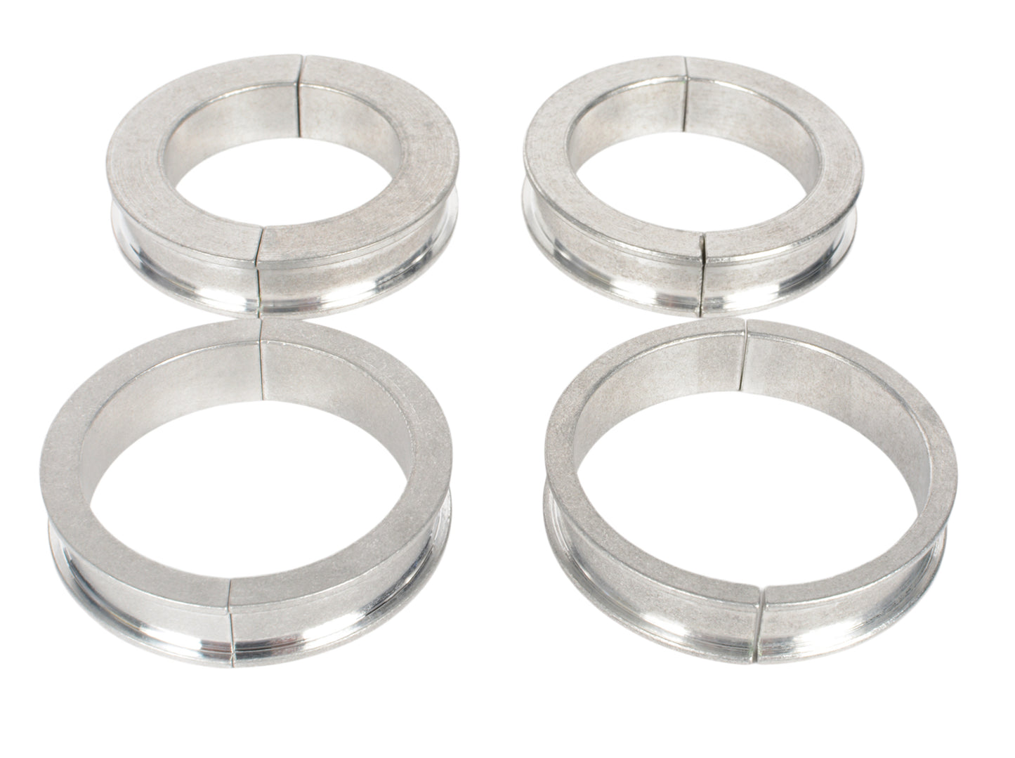 Joes Racing Products Roll Bar Clamp Reducer - 1-1/2 in to 1-1/8 in - Aluminum - Natural - Each