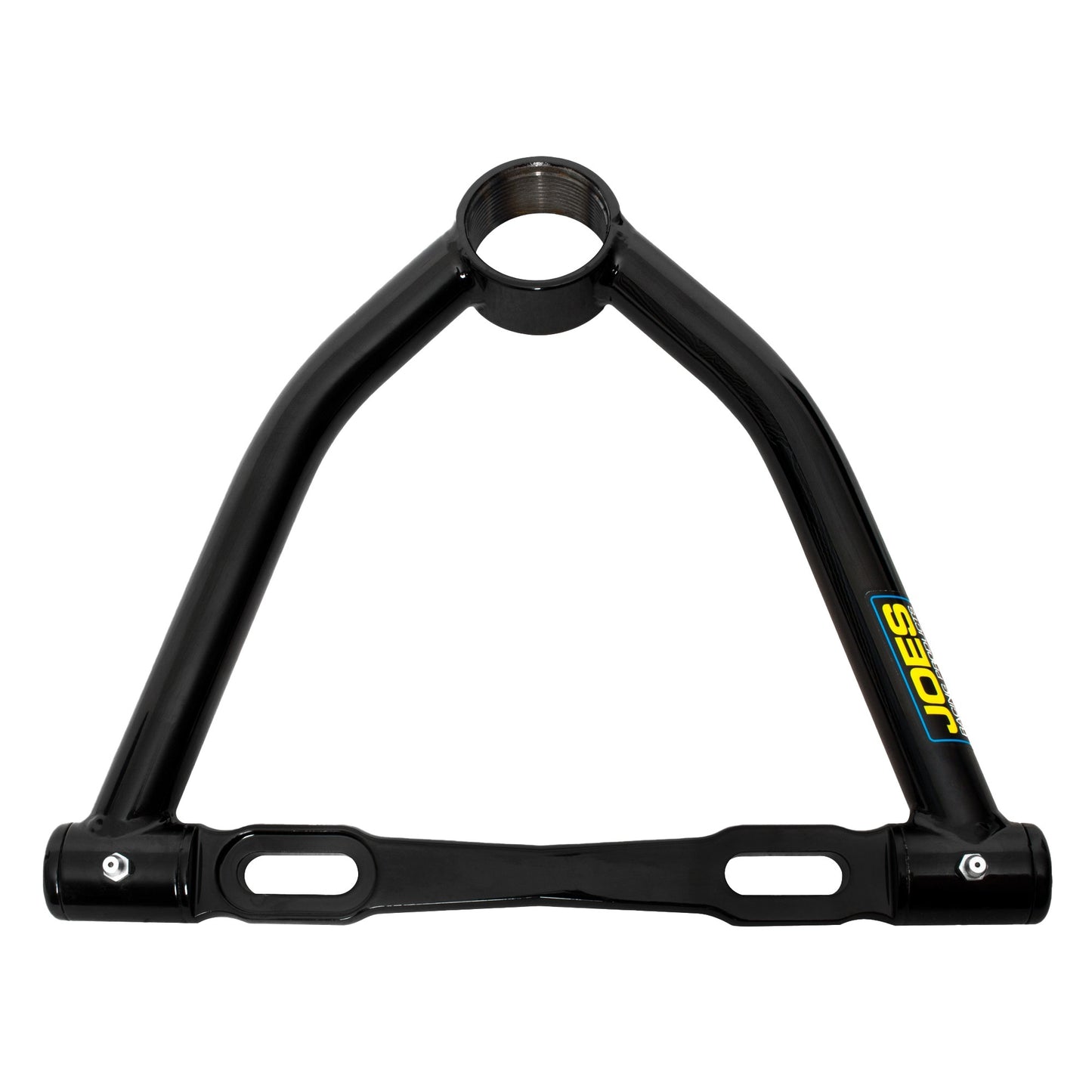 Joes Racing Products Control Arm - Tubular - Slotted Bushing Style - Upper - 12 in Long - 10 Degree - Screw-In Ball