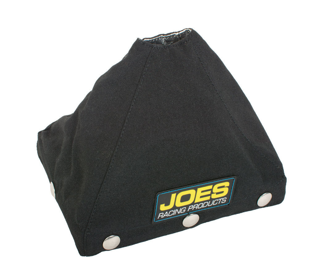 Joes Racing Products Shifter Boot - 5-1/2 x 7-1/2 in Base - Aluminum Mounting Base Included - Heat / Oil Resistant