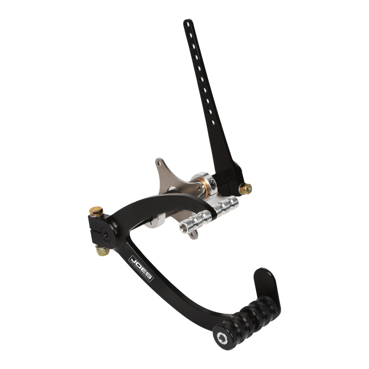 Joes Racing Products Pedal Assembly - Gas - Conventional Billet - Weld-On - Aluminum - Black Anodized - Each