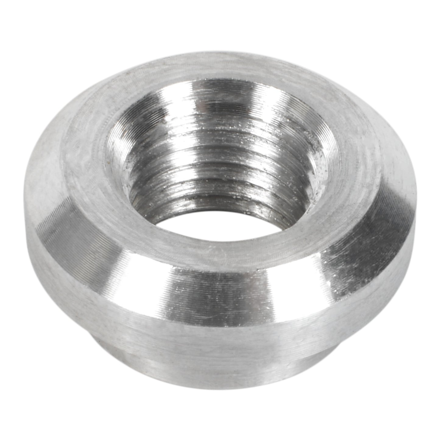 Joes Racing Products Bung - 1/4 in NPT Female - Weld-In - Aluminum - Natural - Each