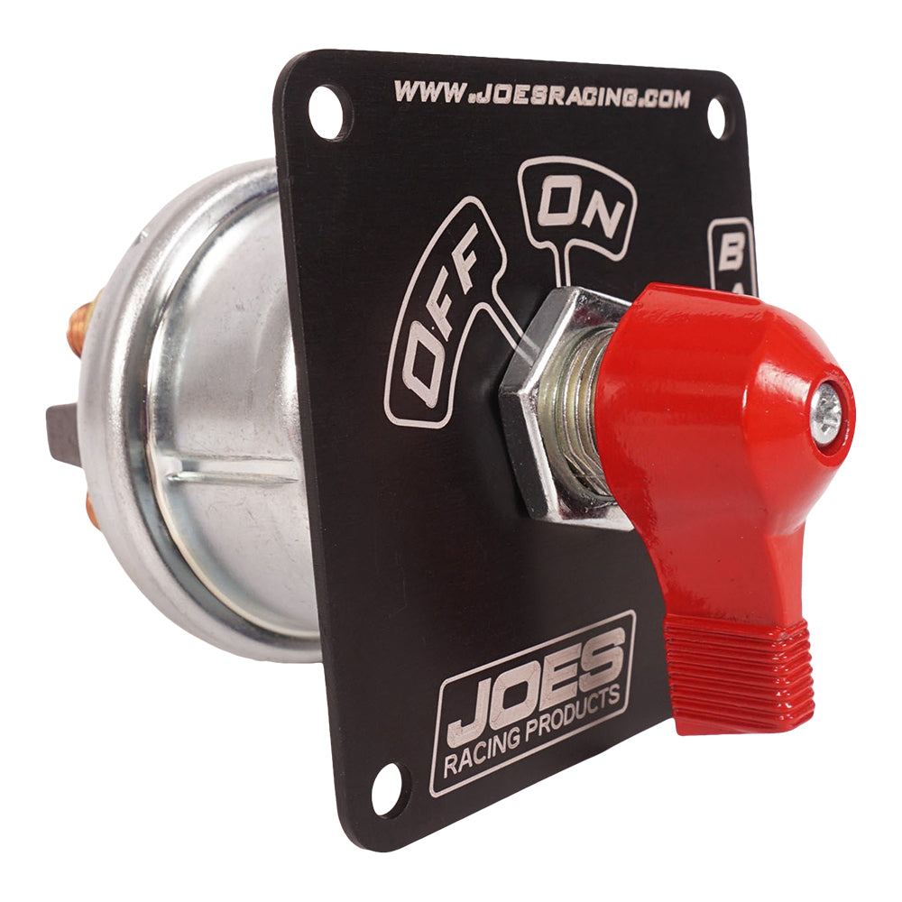 Joes Racing Products Battery Disconnect - Rotary Switch - Panel Mount - 125 Amps - 12V - Each