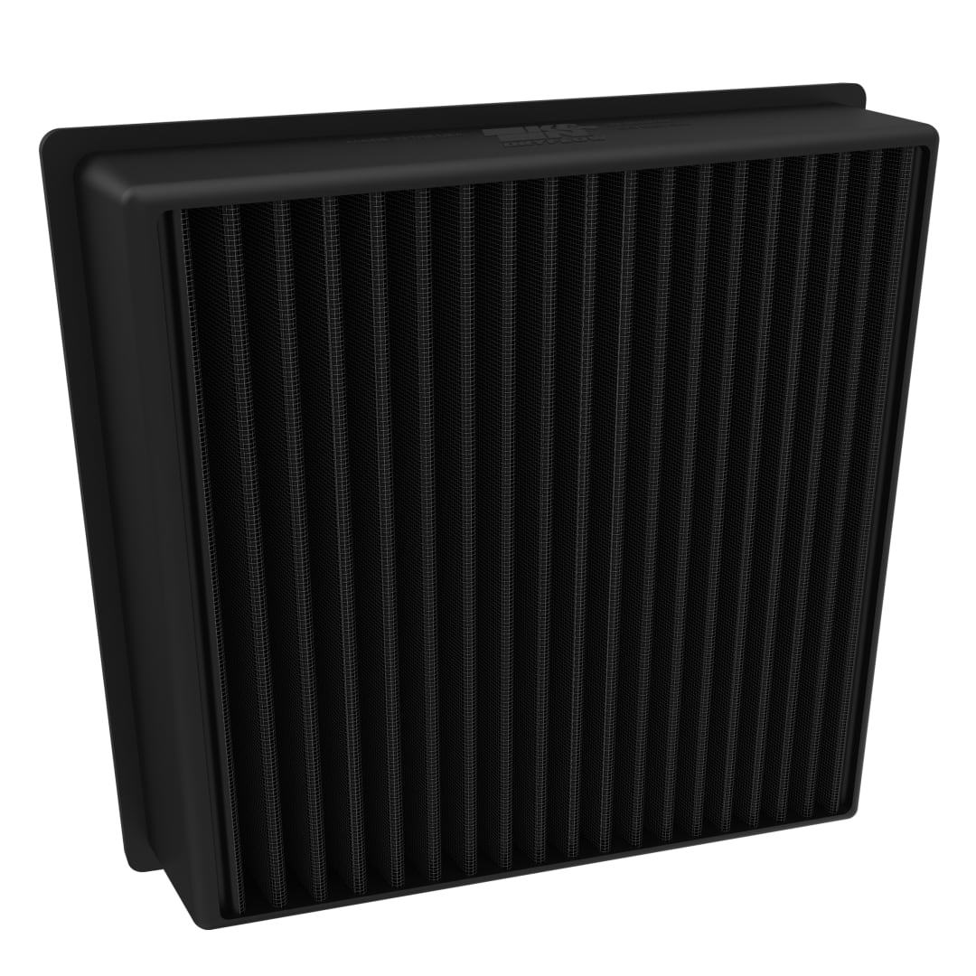 K And N Engineering Air Filter Element - Dryflow - Panel - 11.031 x 10.938 in - 2.25 in Tall - Cotton / Synthetic -