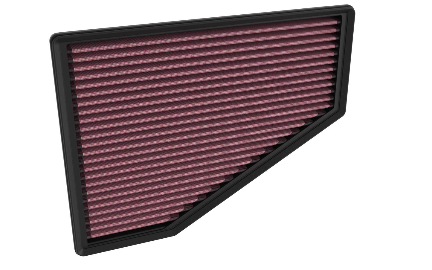 K And N Engineering Air Filter Element - Panel - 11.813 x 8.813 in - 1.5 in Tall - Reusable Cotton - Red - Jeep Grand