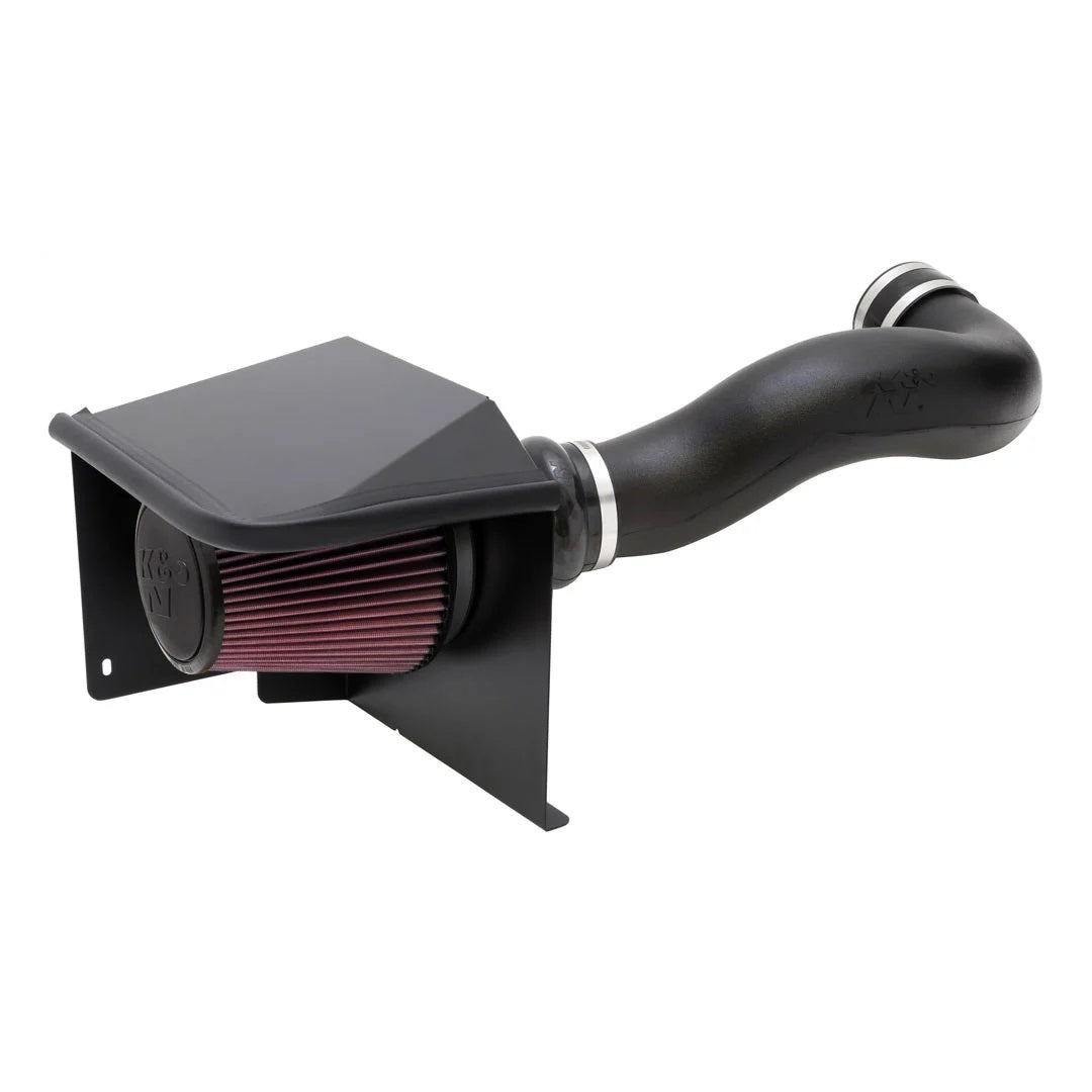 K And N Engineering Air Induction System - 57 Series FIPK - Reusable Oiled Filter - Plastic - Black - GM Fullsize SUV