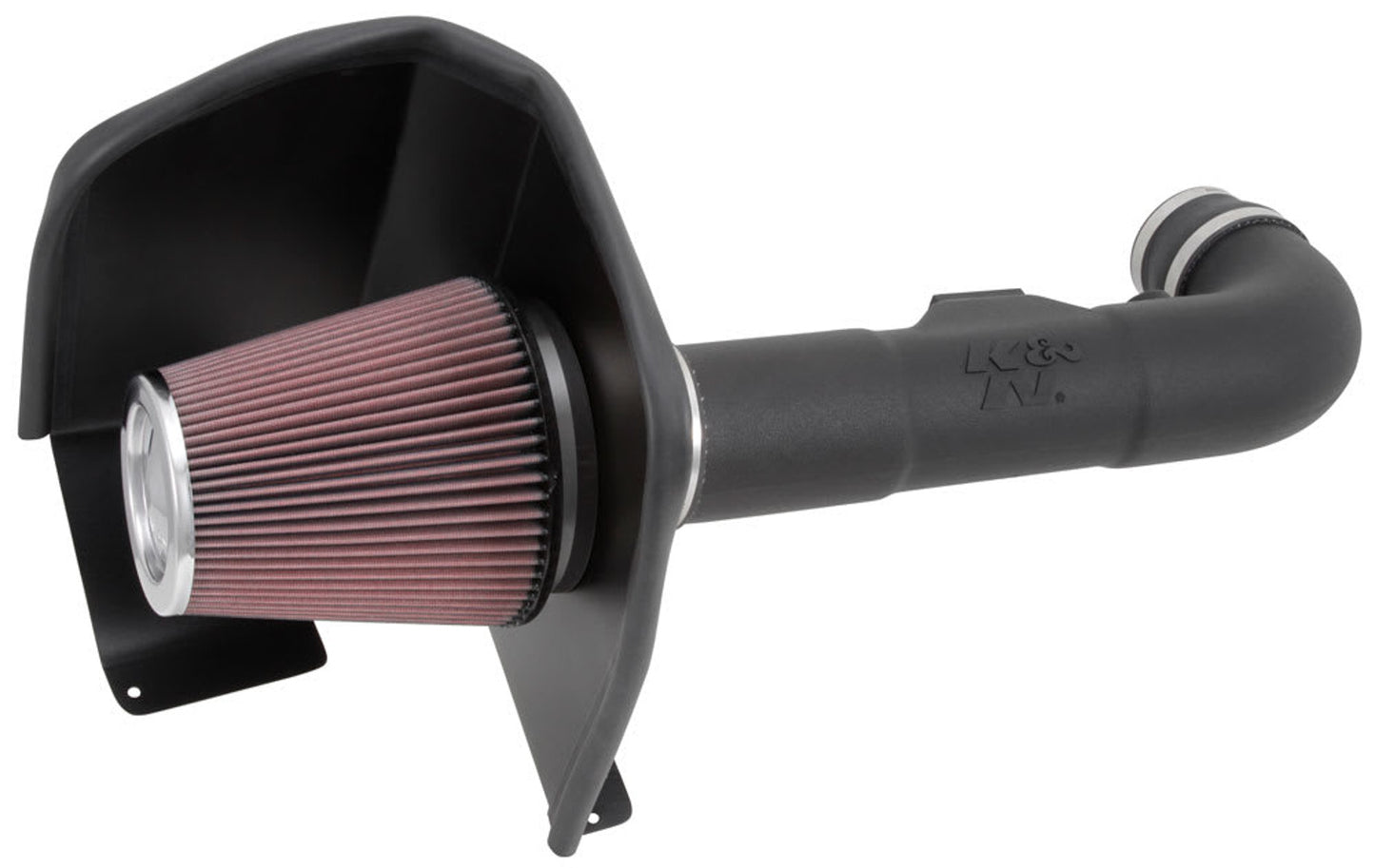 K And N Engineering Air Induction System - 57 Series FIPK - Reusable Oiled Filter - Plastic - Black - GM Fullsize SUV