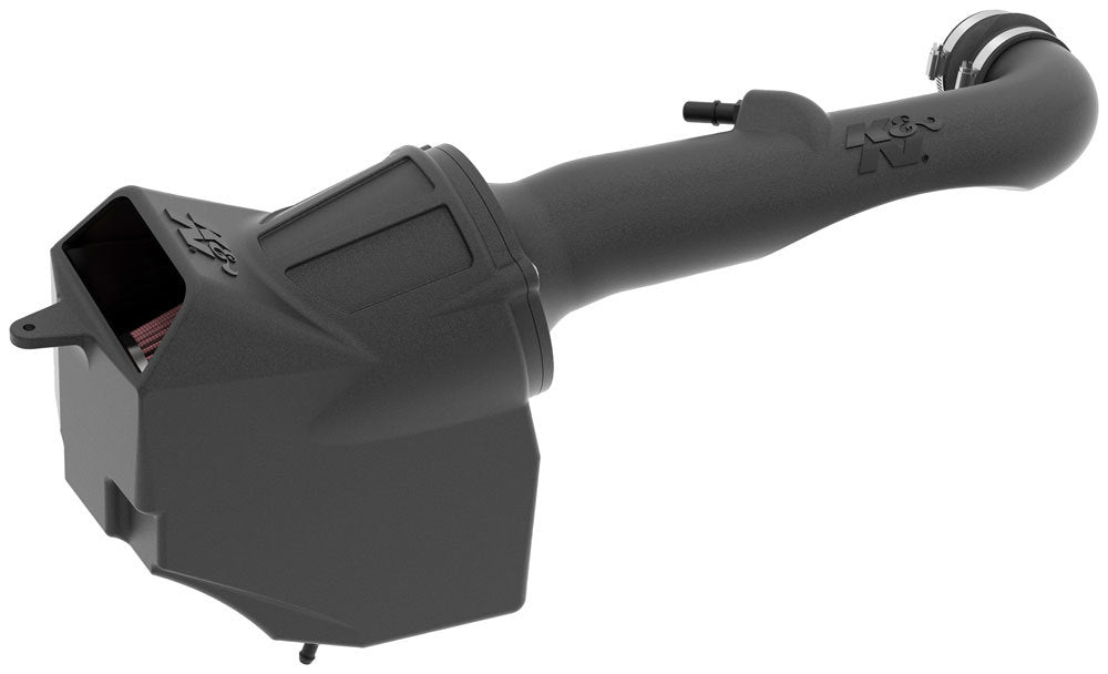 K And N Engineering Air Induction System - 63 Series AirCharger - Reusable Oiled Filter - Plastic - Black - 3.6 L -