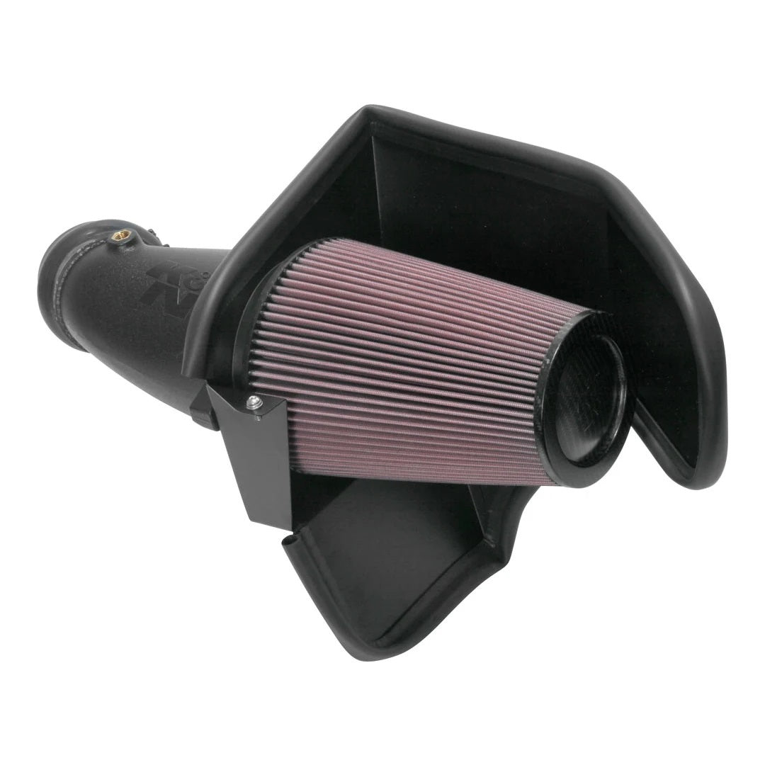 K And N Engineering Air Induction System - 63 Series AirCharger - Reusable Oiled Filter - Plastic - Black - Mopar Gen
