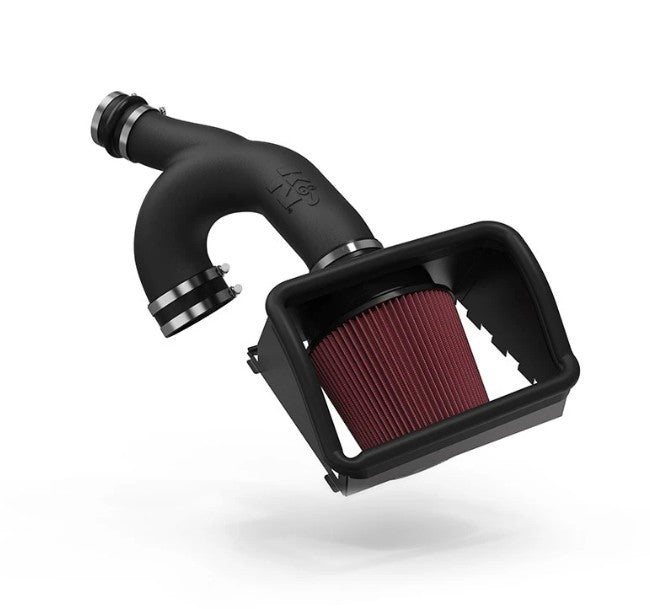 K And N Engineering Air Induction System - 63 Series AirCharger - Reusable Oiled Filter - Plastic - Black - Ford