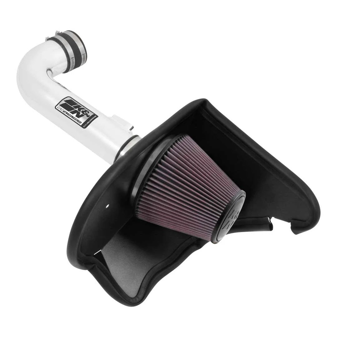 K And N Engineering Air Induction System - 69 Series Typhoon - Reusable Oiled Filter - Aluminum - Polished - Chevy