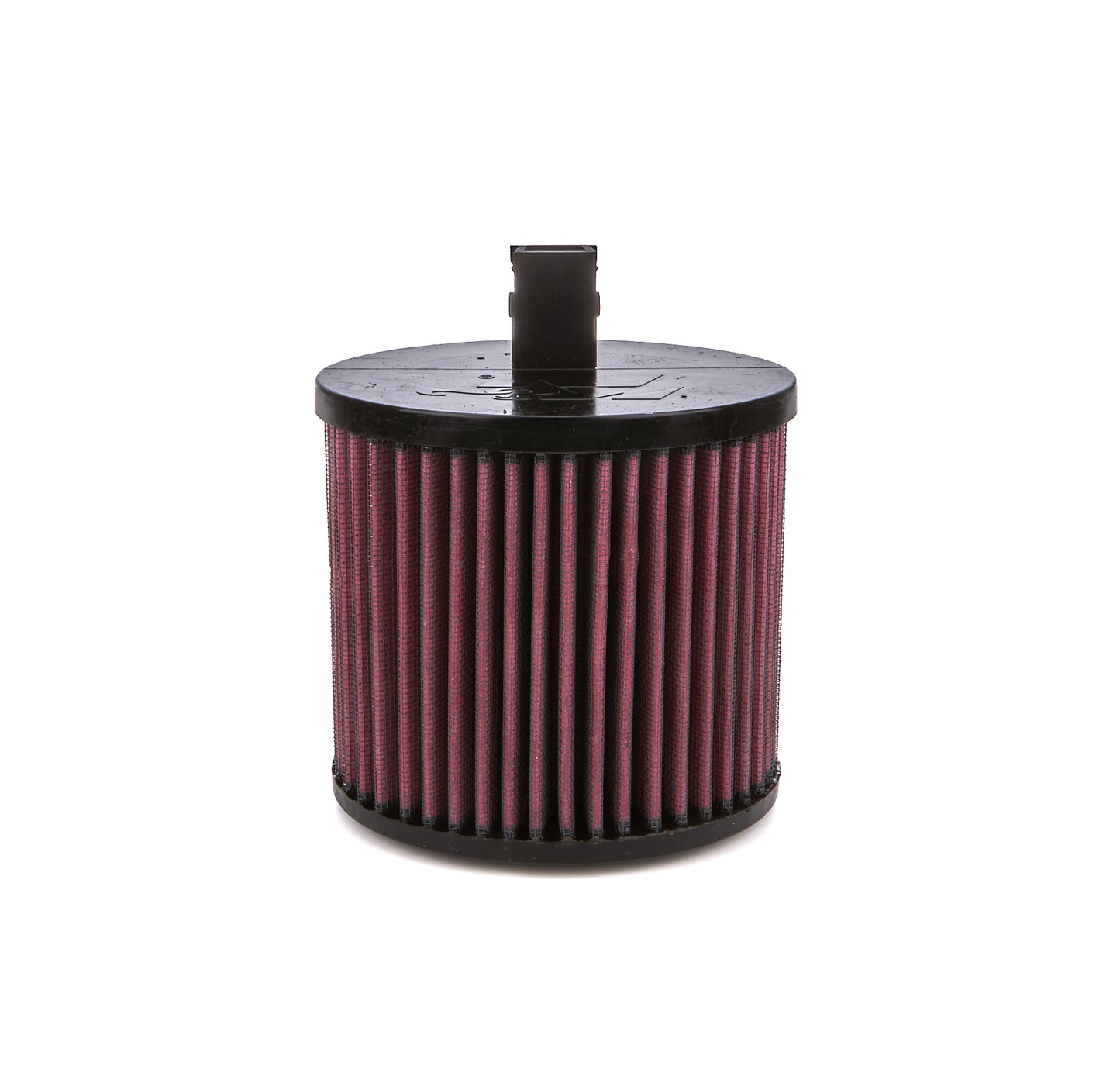 K And N Engineering Air Filter Element - Round - 4.875 in OD - 5.375 in Tall - Reusable Cotton - Red - Chevy Cruze