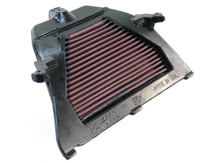 K And N Engineering Air Filter Element - OE Replacement - Reusable Cotton - Red - Honda CBR600RR 2003-06 - Each