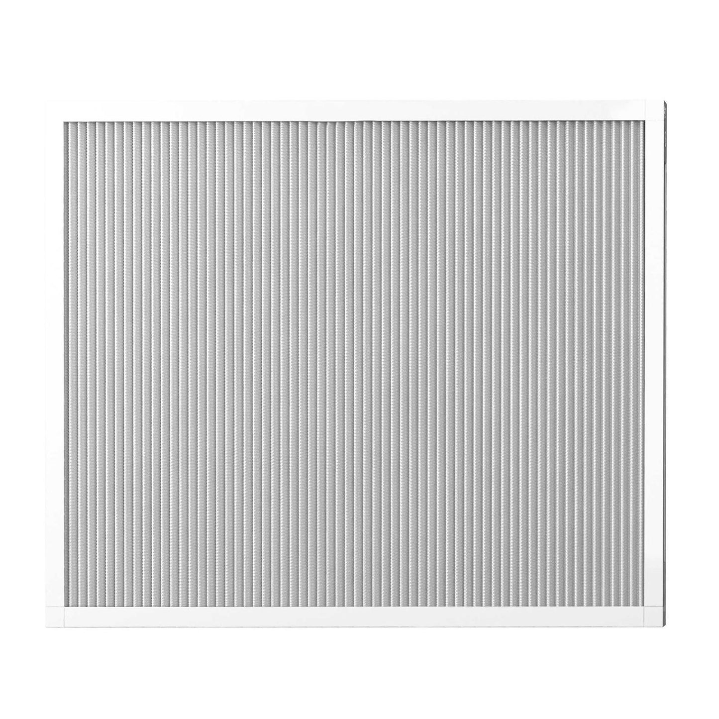 K And N Engineering Air Filter Element - Panel - 24.5 x 19.5 in - 0.8 in Tall - Synthetic Reusable - White - HVAC - Each