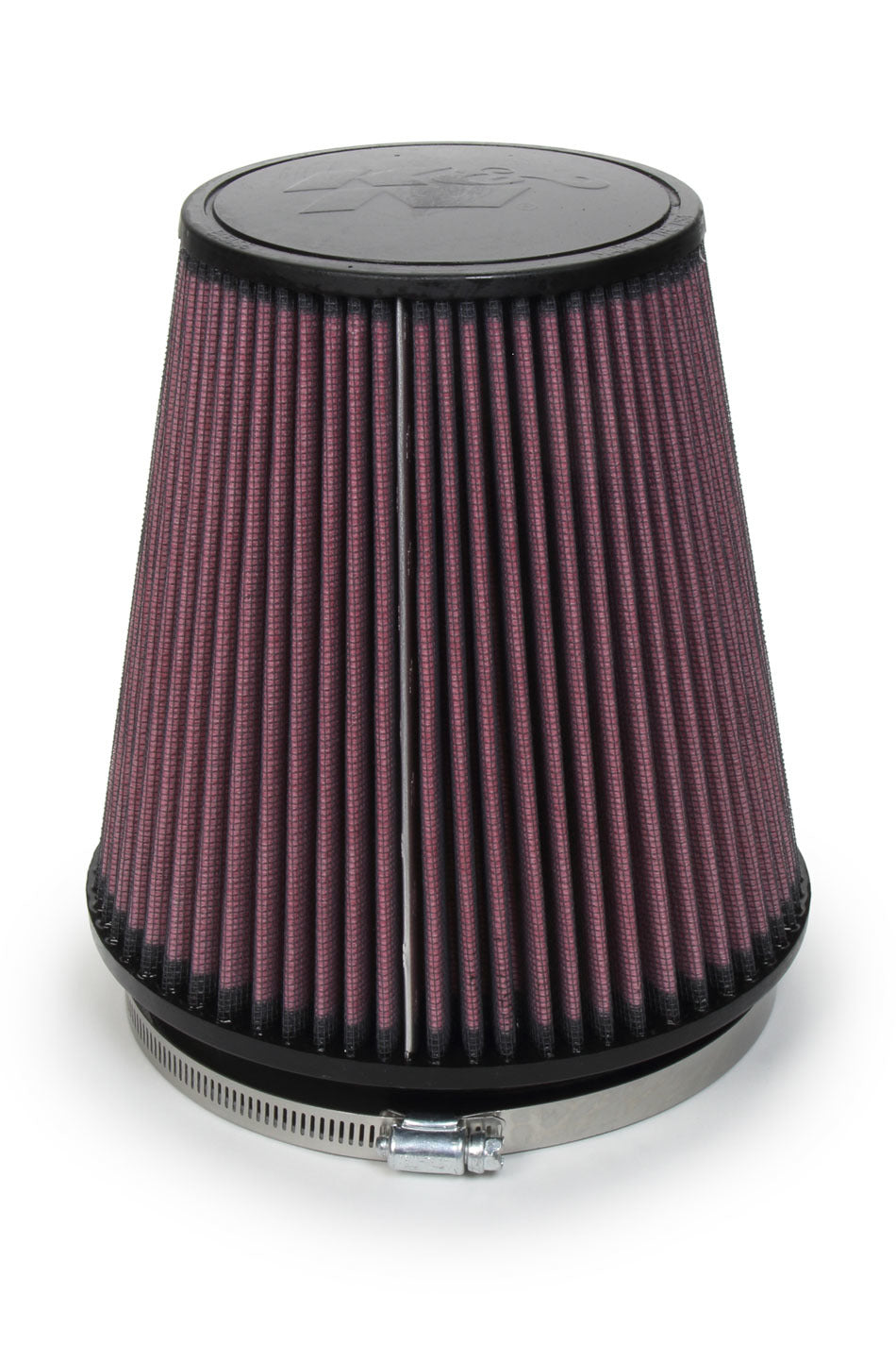 K And N Engineering Air Filter Element - Clamp-On - Conical - 7.5 in Base - 5 in Top Diameter - 7.5 in Tall - Reusable