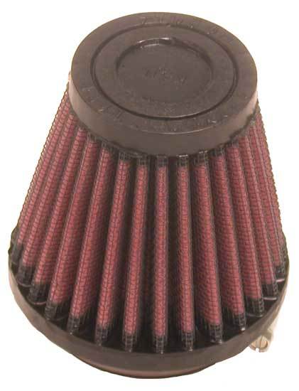 K And N Engineering Air Filter Element - Clamp-On - Conical - 3.125 in Base - 2 in Top Diameter - 3 in Tall - 2 in