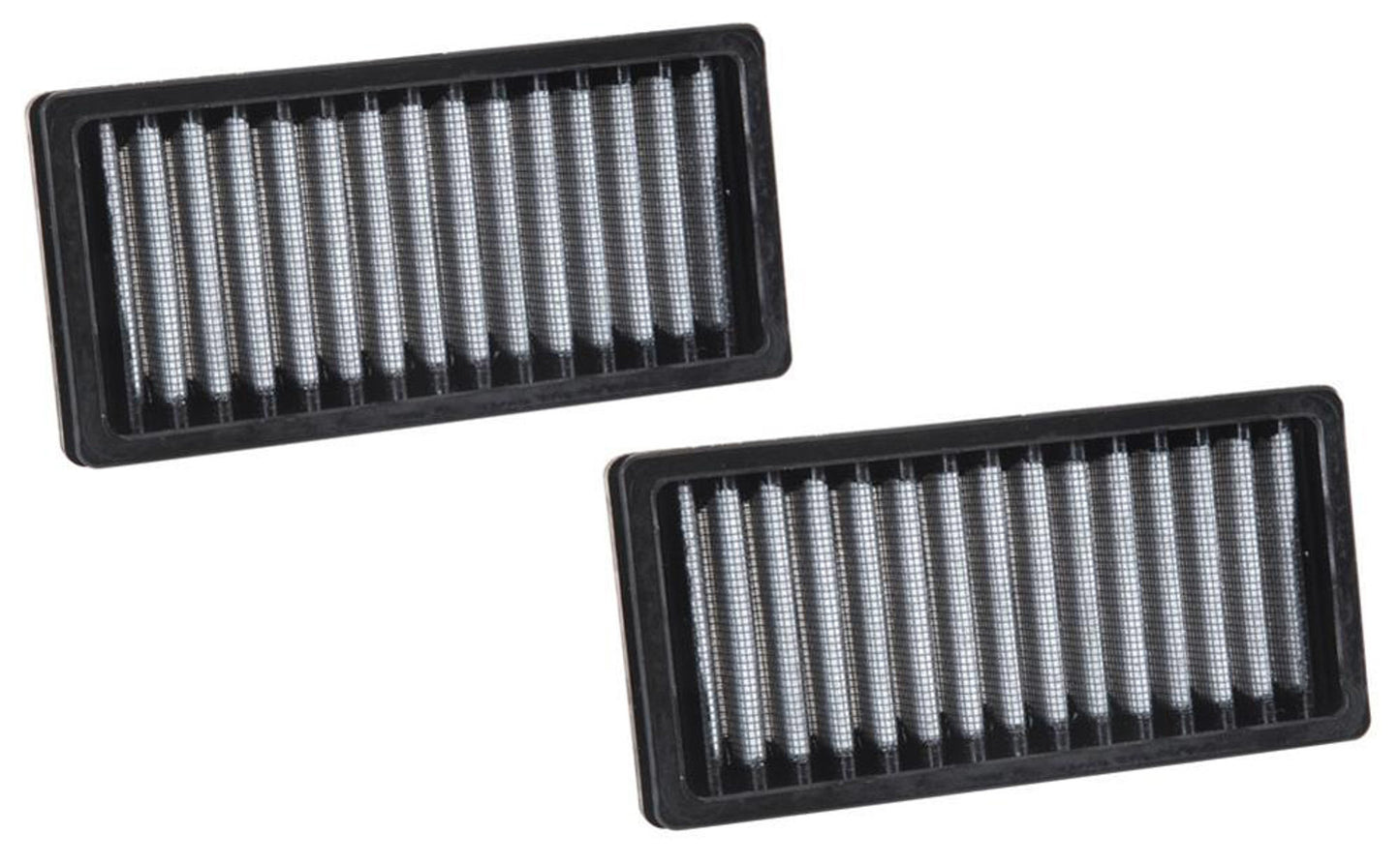 K And N Engineering Cabin Air Filter - Panel - 5.938 x 2.938 in - 0.813 in Tall - Synthetic - White - Jeep Wrangler JK
