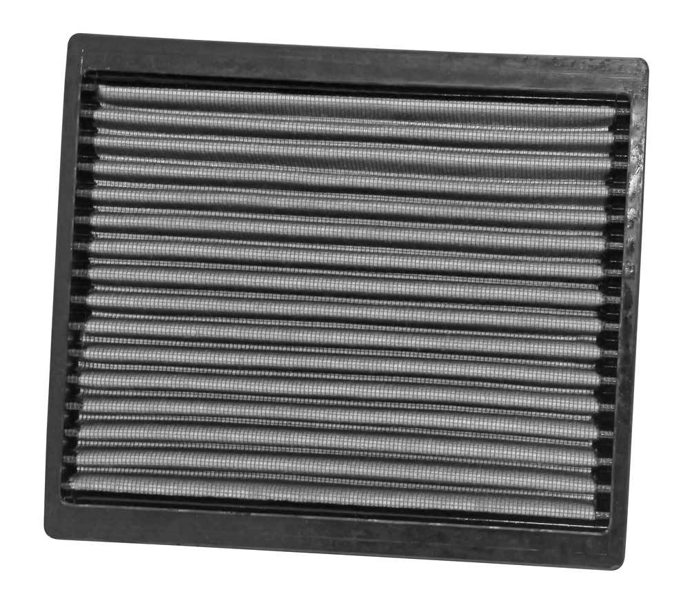 K And N Engineering Cabin Air Filter - Panel - 8.188 x 7.125 in - 0.875 in Tall - Synthetic - White - Ford Mustang