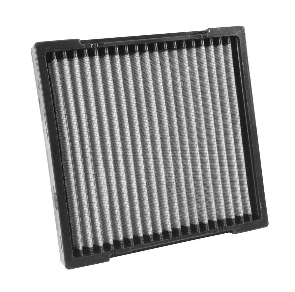 K And N Engineering Air Filter Element - Panel - 8.25 x 8.063 in - 1.125 in Tall - Synthetic - White - Cabin - Honda /