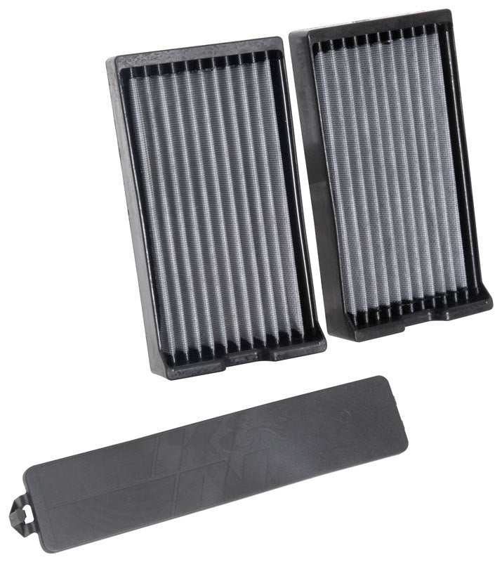 K And N Engineering Cabin Air Filter - Panel - 8.375 x 4.5 in - 1.188 in Tall - Synthetic - White - Nissan Fullsize