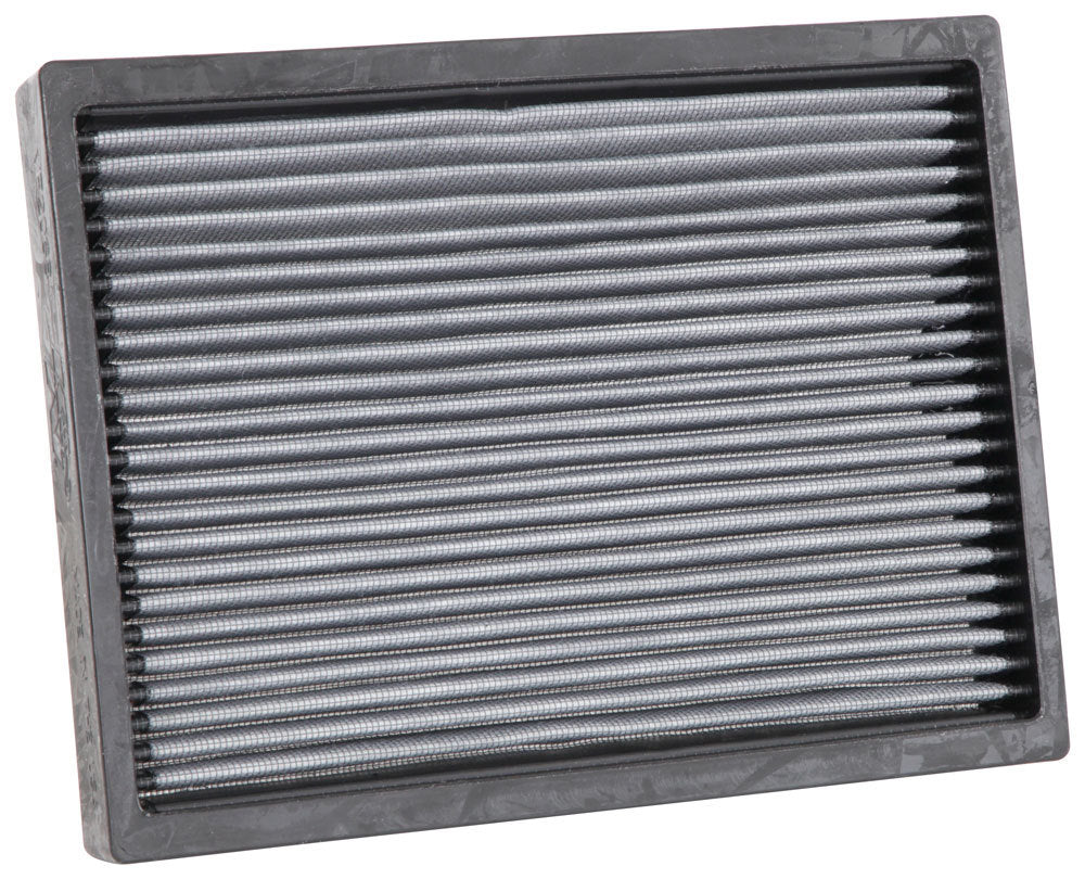 K And N Engineering Cabin Air Filter - Panel - 9.719 x 7.359 in - 1.234 in Tall - Synthetic - White - Various