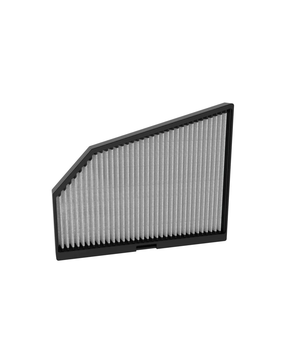 K And N Engineering Cabin Air Filter - Panel - 12.625 in x 10.188 in - 1.125 in Tall - Synthetic - White - Tesla Model
