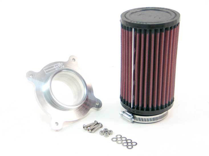 K And N Engineering Air Filter Element - Round - 3.5 in Diameter - 6.875 in Tall - 2.625 in Flange - Reusable Cotton -