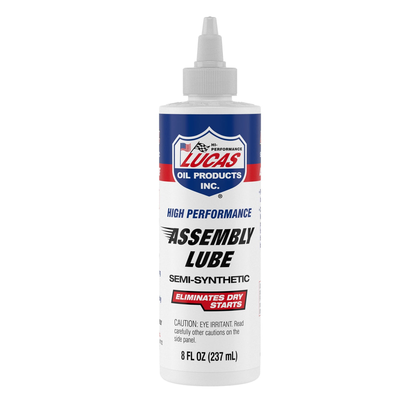 Lucas Oil Assembly Lubricant - High Performance - Engine Assembly Lubricant - Semi-Synthetic - 8 oz Bottle - Each