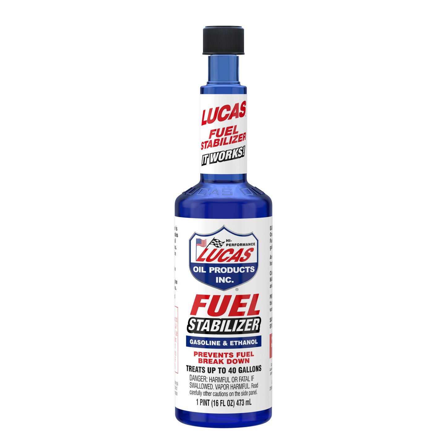 Lucas Oil Fuel Additive - Stabilizer - 15 oz Bottle - Gas - Each