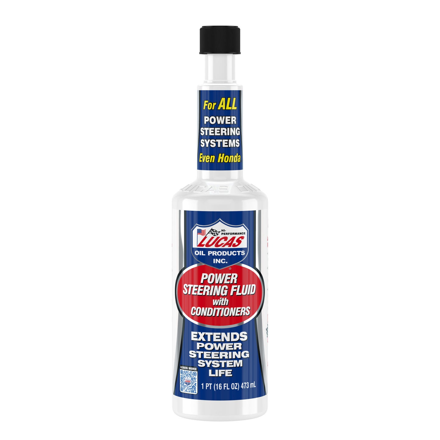 Lucas Oil Power Steering Fluid - Conditioners - Synthetic - 16 oz Bottle - Each