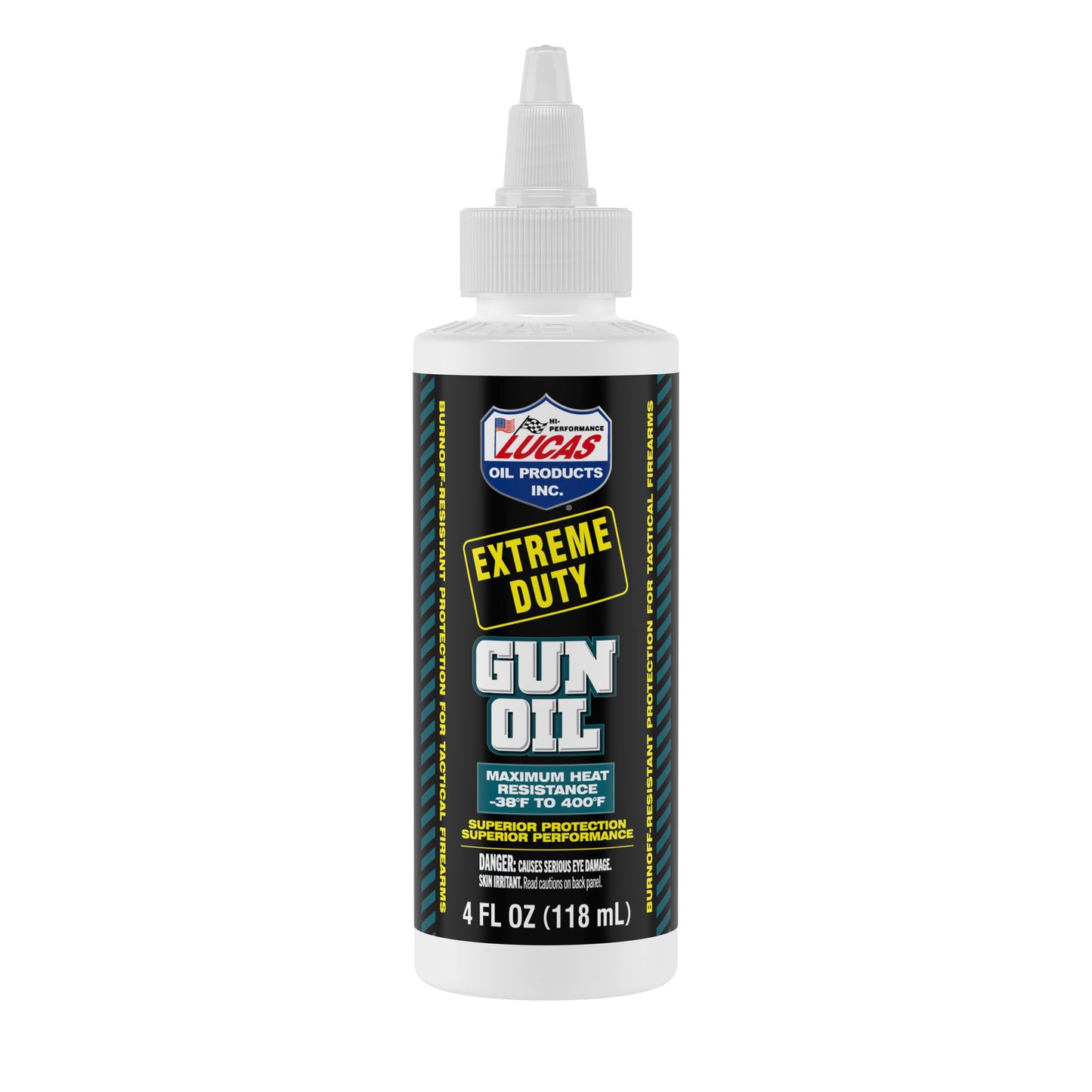 Lucas Oil Gun Oil - Extreme Duty - Conventional - 4 oz Squeeze Bottle - Each