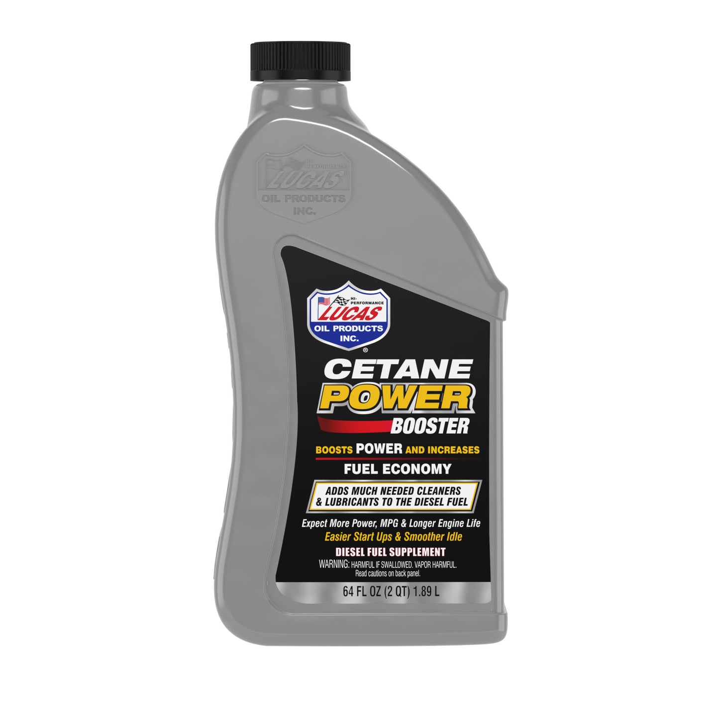 Lucas Oil Fuel Additive - Cetane Power Booster - Diesel Fuel Supplement - System Cleaner - Cetane Booster - Lubricant